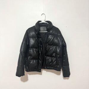 Ci Sono Black Puffer Jacket